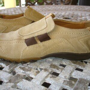 FRETZ MEN SWITERLAND SUEDE SHOES SIZE 42 BEIGE